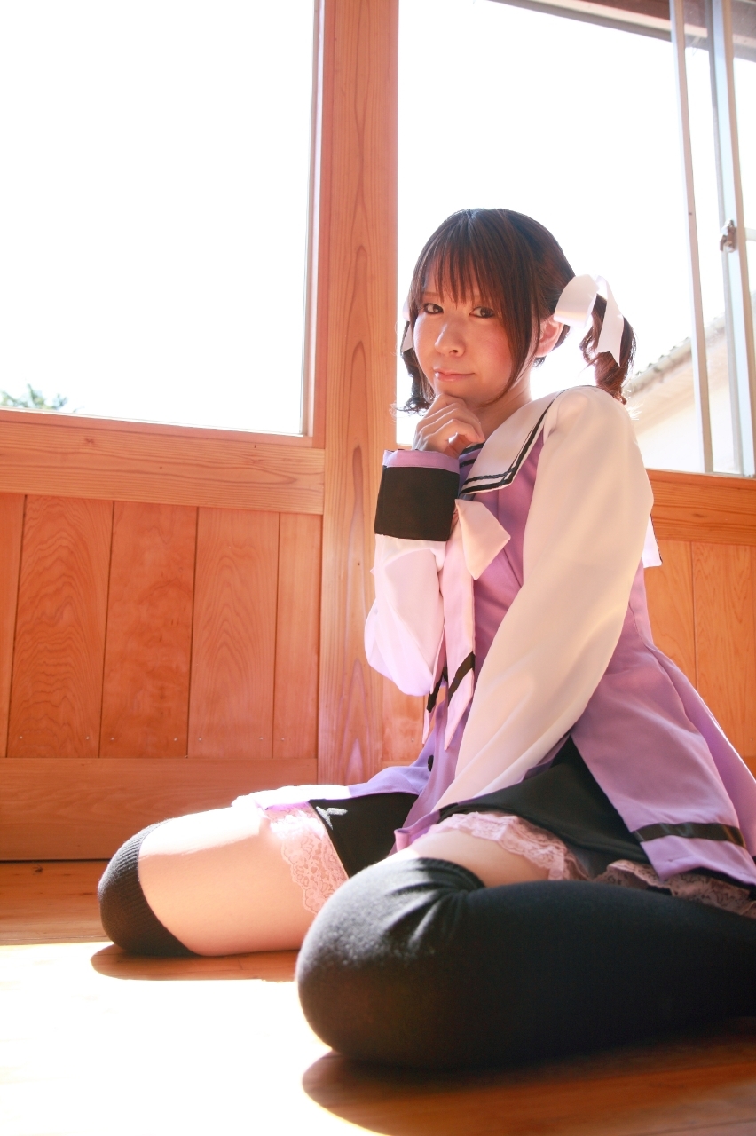 [Cosplay] 2013.04.05 Neko  School Girl - 2 Cosplayers 2